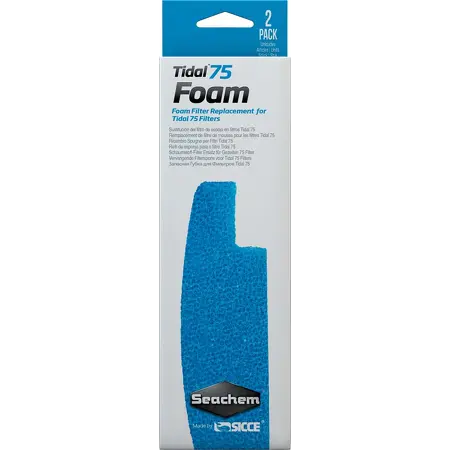 seachem Replacement Foam (2 pack) for Tidal 75